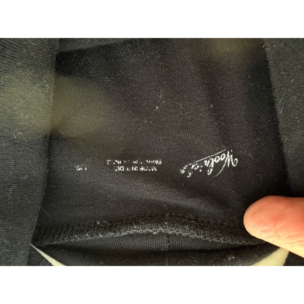 A8 Woolrich Black Sheep Embroidered Turtleneck Long Sleeve Top‎ Large 22064 - Picture 3 of 7